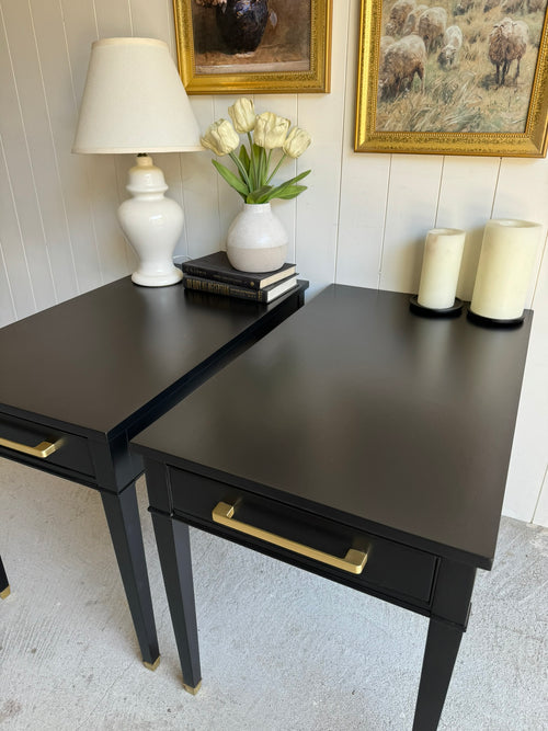 The Restored Imperial Mahogany Nightstands