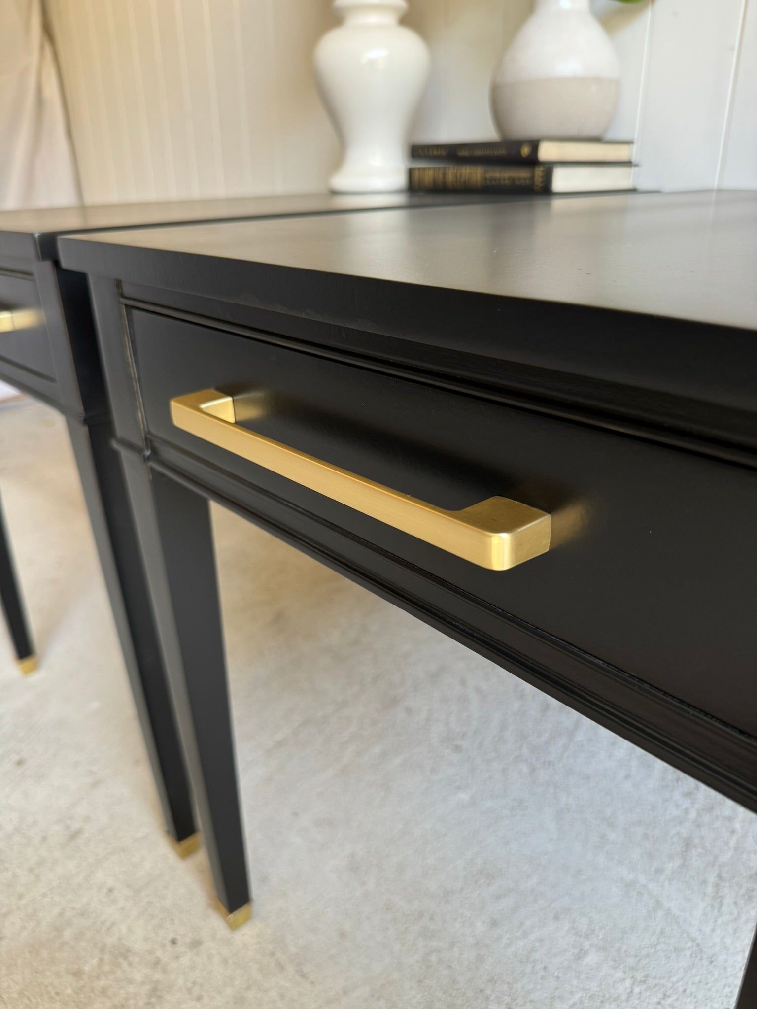 The Restored Imperial Mahogany Nightstands